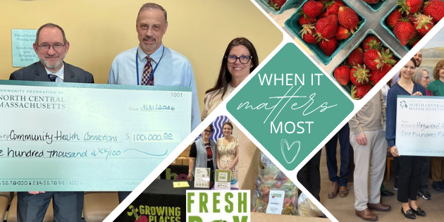 Community Foundation of North Central Massachusetts Announcement